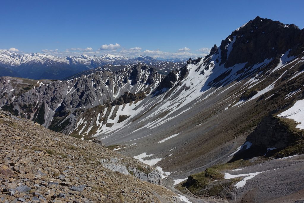 Tuxer und Zillertaler Alpen, Lämpermahdspitze. Foto: Peter Backé