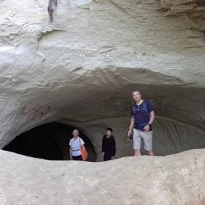 Spaziergang zu den Sandsteinhöhlen in Blindenmarkt