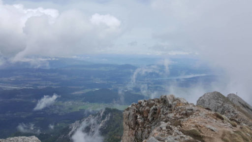 Ausblick vom Gipfel. Foto: Julian Kleinknecht
