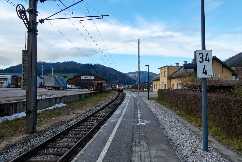Bahnhof Gaflenz, Foto Martin Heppner 