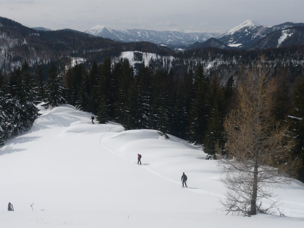 Rückblick von der Karnerhofspitze. Foto: Alpenverein Edelweiss