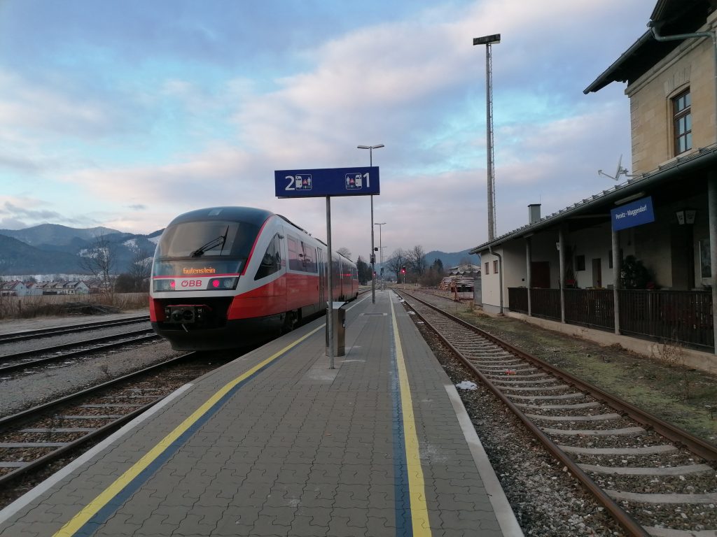 Bahnhof Pernitz. Foto: Peter Ofner