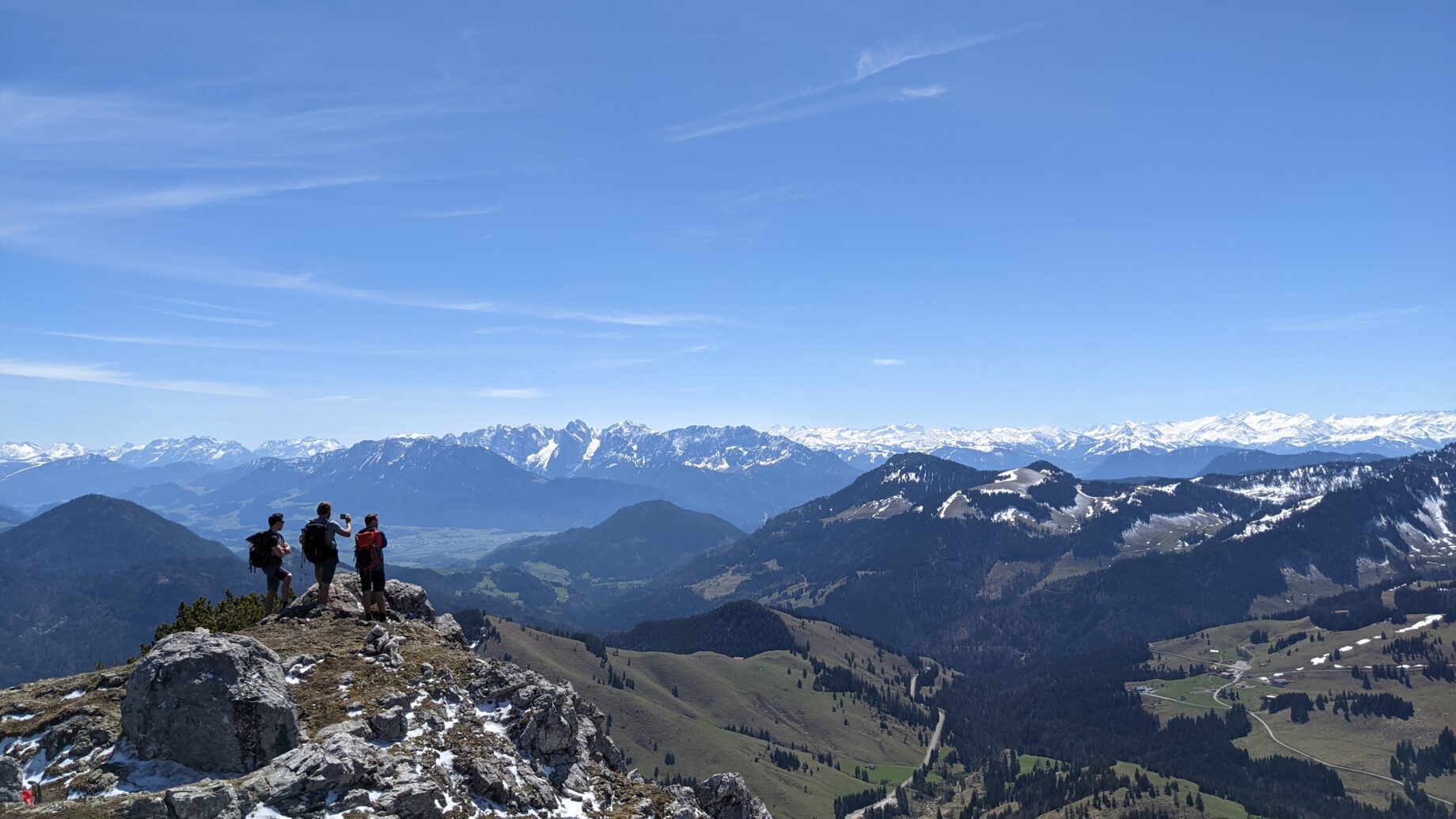 Am Gipfel des Wildalpjoch. Foto: Tobias Hecht