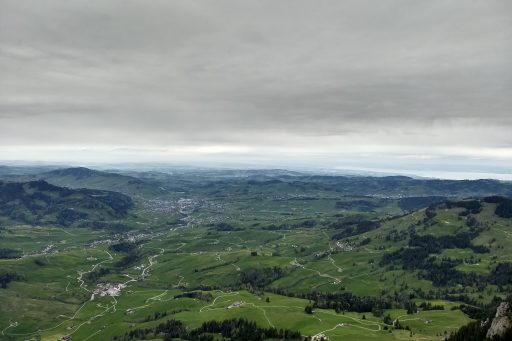 Blick übers Appenzeller Land. Foto: Nikolaus Vogl