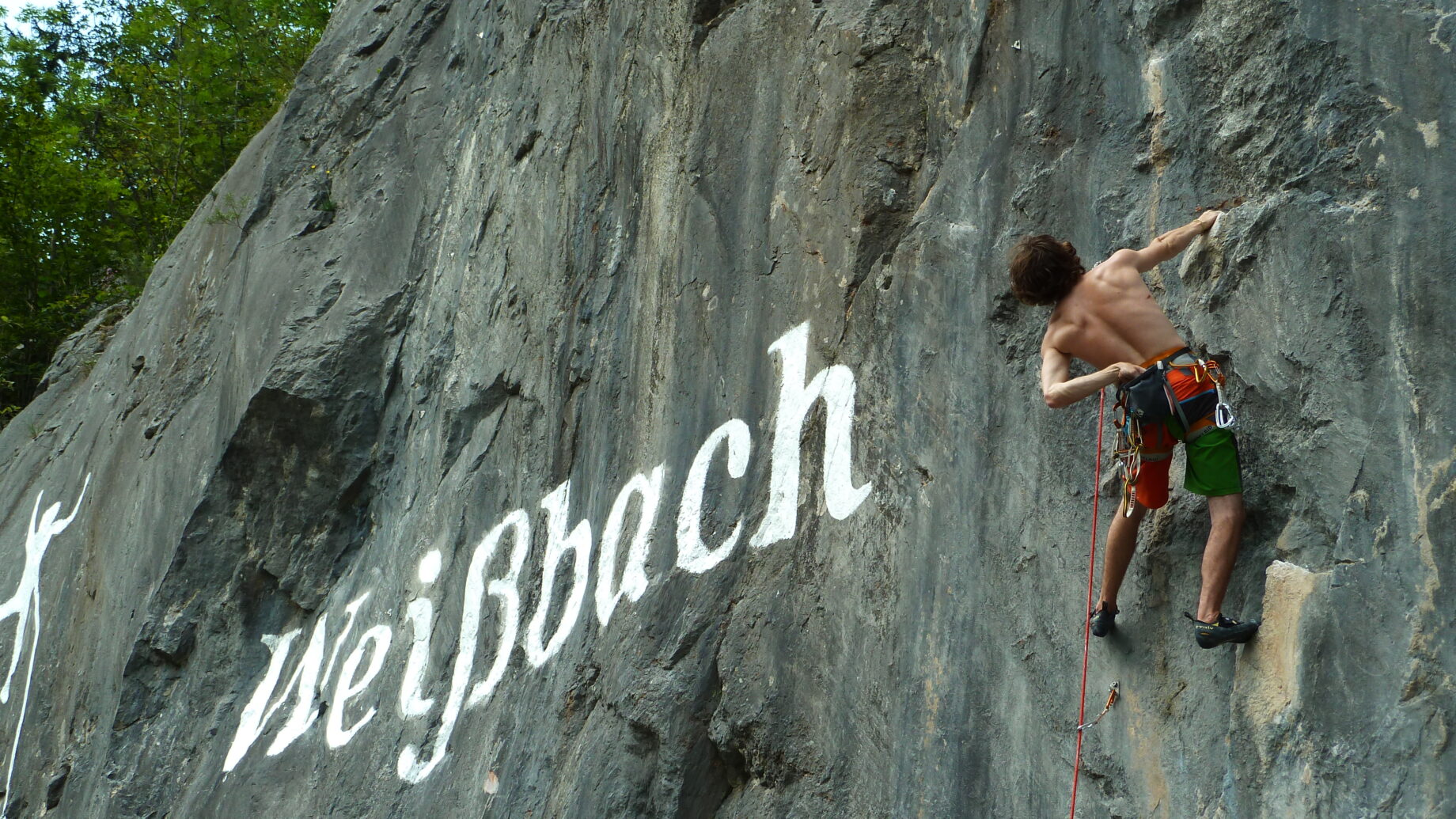Klettergebiet Weißbach. Foto: Österreichischer Alpenverein - ÖAV