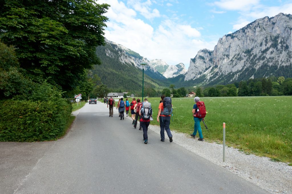 Fußweg von Tragöß Richtung Grüner See. Foto: Martin Heppner