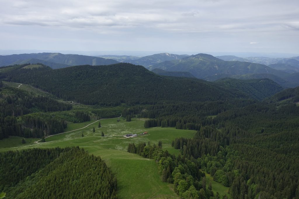 Blick vom Alpstein nach Norden. © PB