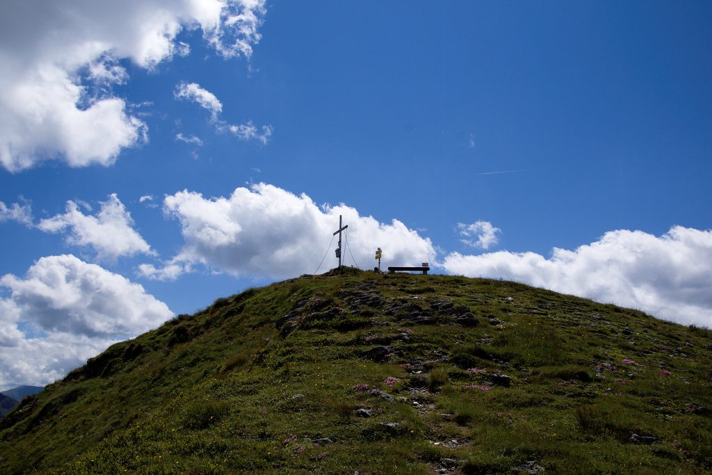 Das Himmeleck, 2.096 Meter. Foto: Franz Haas