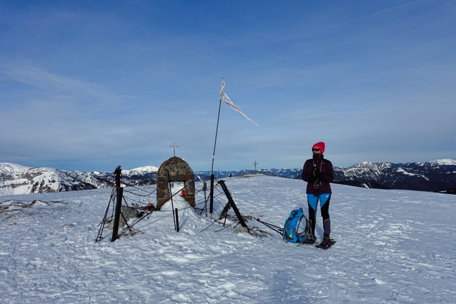 Am Gipfelplateau des Hochangers. Foto: Martin Heppner