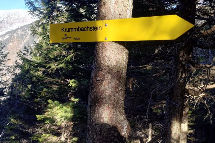 Am Weg zum Gipfel des Krummbachsteins 1. Foto: Simon Widy