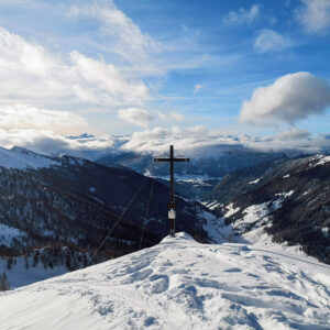 Skitour zum Rauhen Kopf im Bergsteigerdorf Schmirn