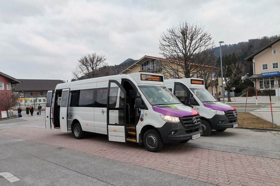 Salzburger Langlaufbusse. Foto Veronika Schöll