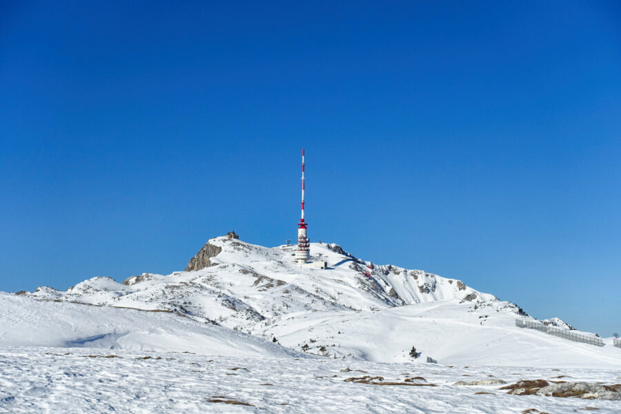 Sendeturm auf der Villacher Alpe. Foto: Martin Heppner