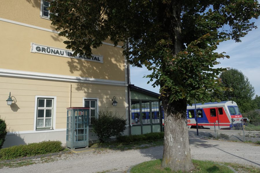 Bahnhof Grünau im Almtal. Foto: Gerold Petritsch