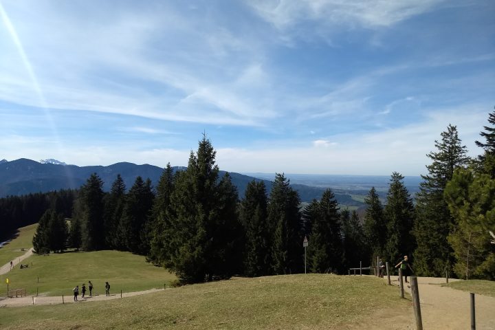Am Gipfel der Neureuth – Blick nach Westen. Foto: Nikolaus Vogl