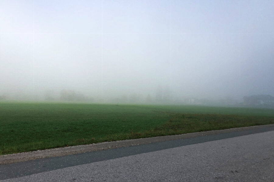Dichter Nebel beim Losgehen. Foto: Anna Siebenbrunner, POW AT