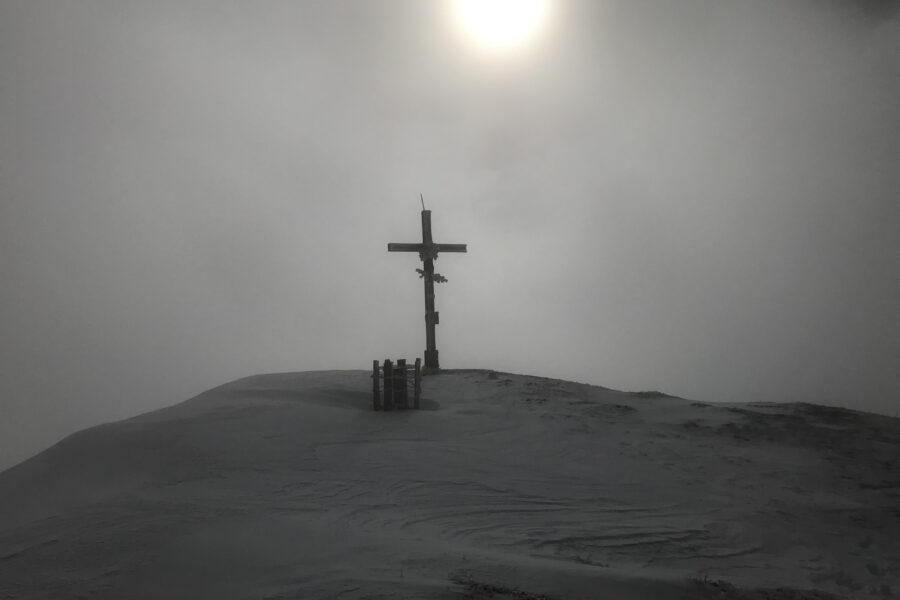 Gipfelkreuz des Fellhorns. Foto: David Kurz