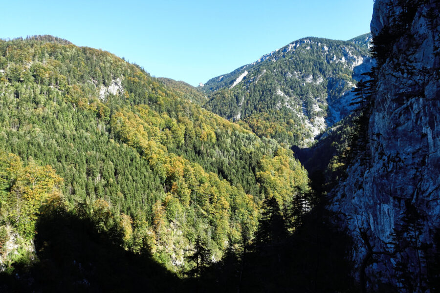 Ausblick vom Wachtlhüttlkammsteig. Foto: Alpenverein Edelweiss