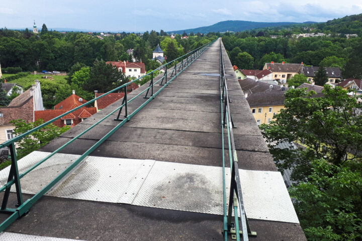 Aquädukt der Wiener Hochquellenleitung. Foto: Gerold Petritsch