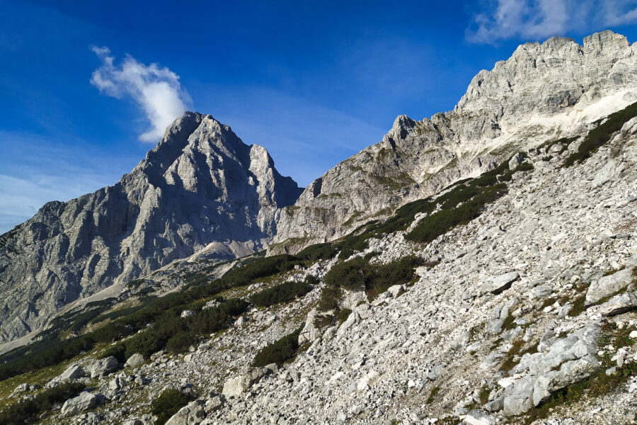 Die Aussicht vom Klettersteig aus ist auch nicht gerade schlecht. Foto: POW AT