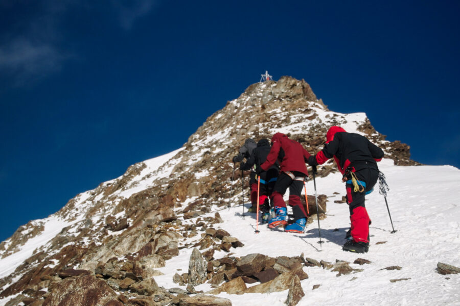 Ein fordernder, aber gut machbarer Grat zum Gipfel der Wildspitze. Foto: Mountain Tribe